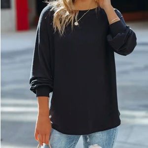 Serafina Knit Raglan Top